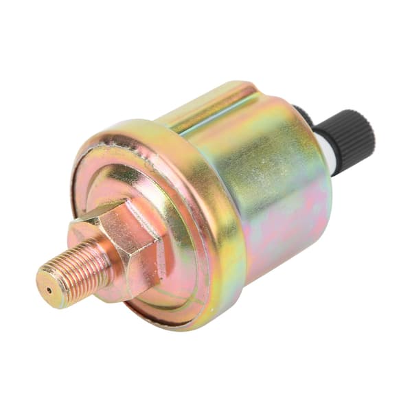 Oljetryckssensor 1/8NPT 0.08Mpa Alarm med Ljus 0‑1.0Mpa Mätområde Motormätare