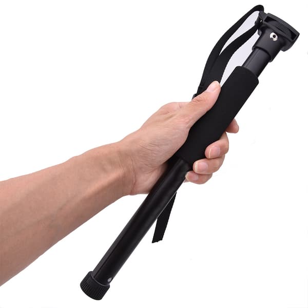 Infällbart Kamerastativ Stabilisator Mono Pod Fotografering Stående för DSLR och DV