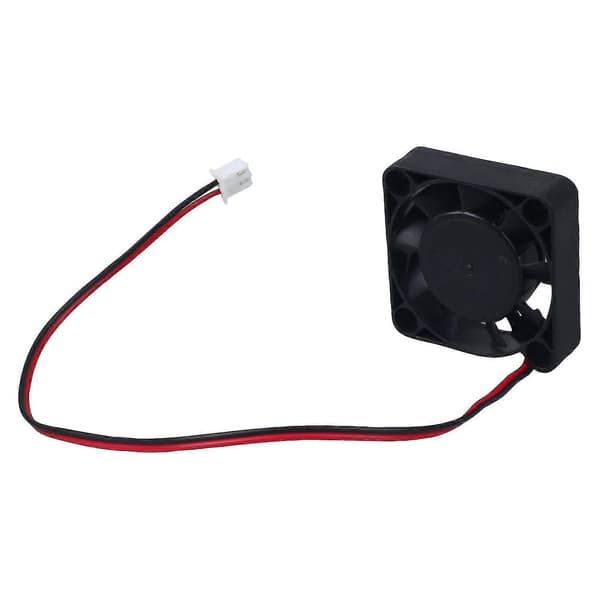 40mm x 10mm 4010 9-bladet børsteløs DC 12V køleventilator musta