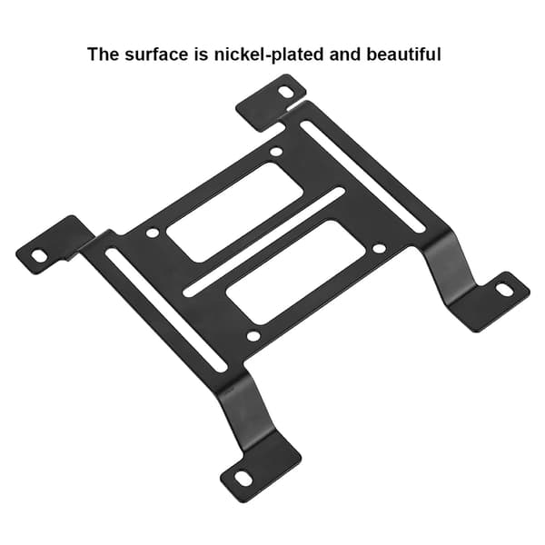 Dator Vattenkylning 12cm Vattentank Pumpfäste Metall Böjt Fäste