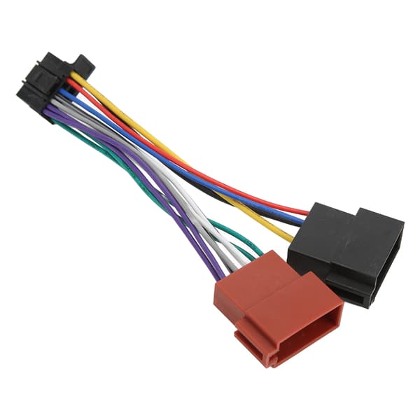 Radio Stereo Ledningsnet Adapter ISO Ledningsnet Stik Udskiftning til Sony JVC Ny