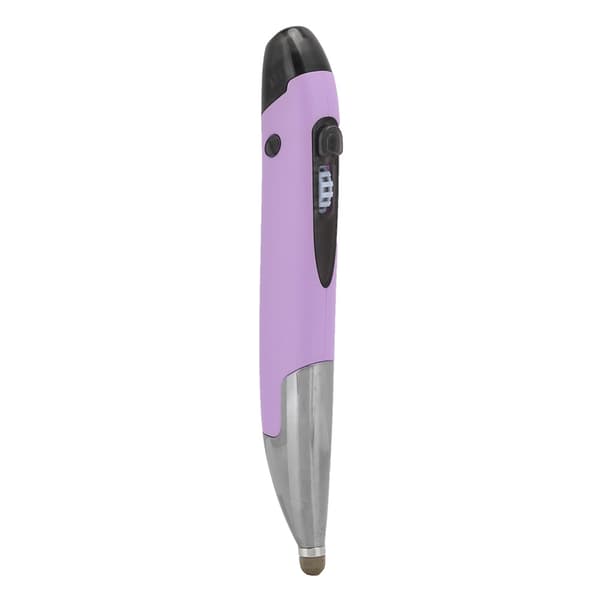 Muse Pen 2.4G Trådløs ABS Kapacitiv Skærm Håndskrift med Adaptere til Win xp/7/8/10 Lilla