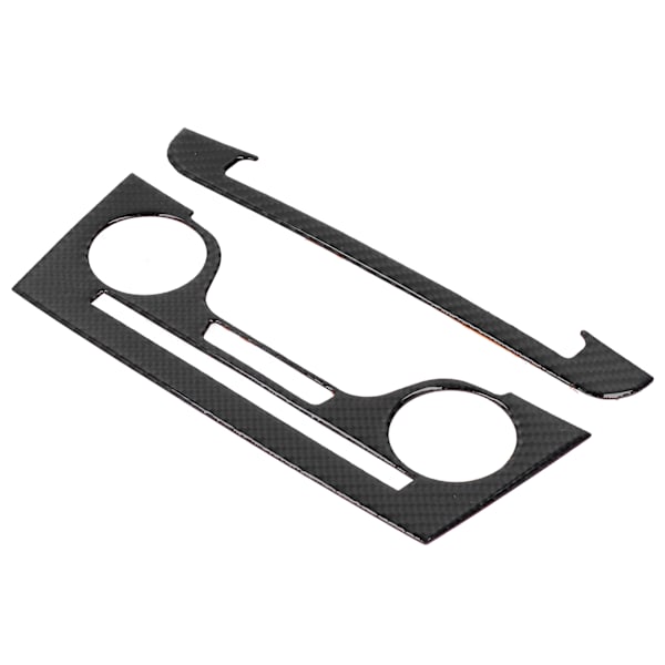 4 stk. Aircondition Panel Trim CD Panel Ramme Kulfiber Dekoration Passer til Dodge Charger 2011-2014