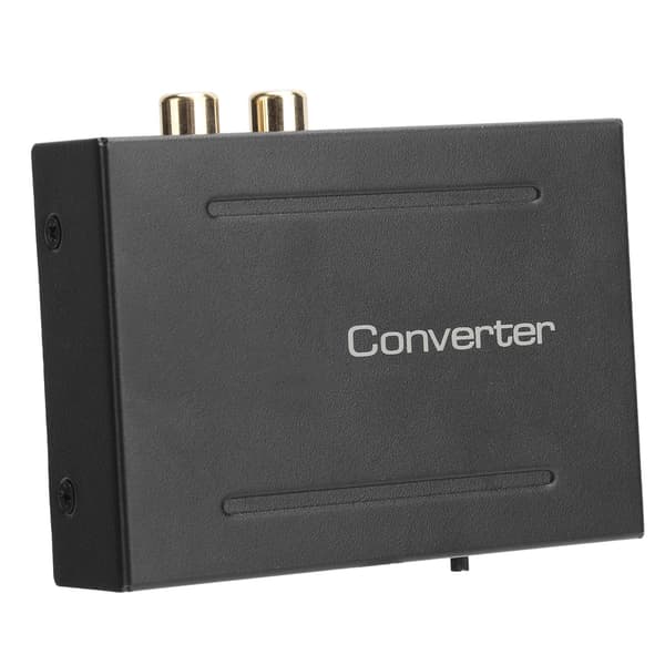 Audio Extractor Konverter HighDefinition Multimedia Interface til AUDIO+ SPDIF+ R/L (Sort)
