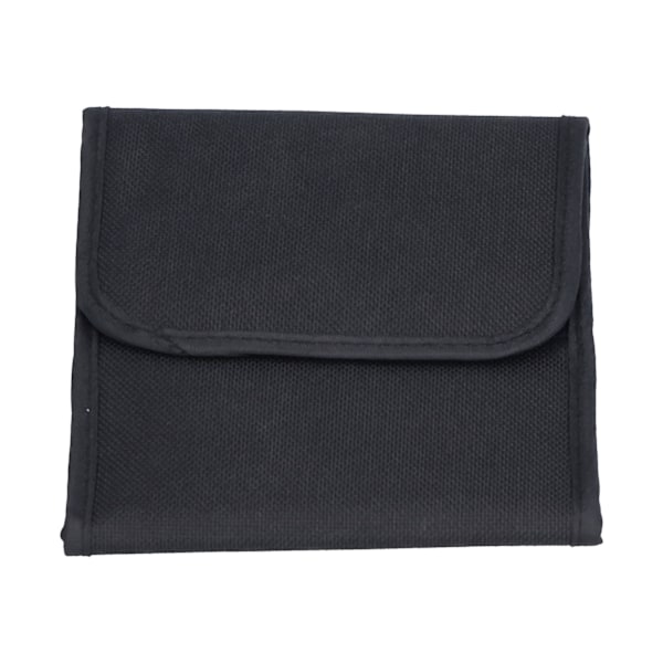 Filter Wallet Case Foldbar 3 Lommer Kameralinse Filter Opbevaringstaske Nylon Vandtæt Pose