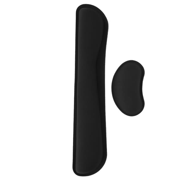 Håndledsstøtte Memory Foam Ergonomisk Skridsikker Musemåtte Tastatur Pude Støttesæt