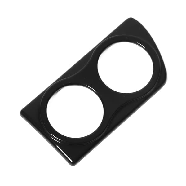 Dobbelt Dashboard Måler Pod Luftventil Målerholder Blank Sort Udskiftning til Vauxhall Astra H VXR MK5 RHD