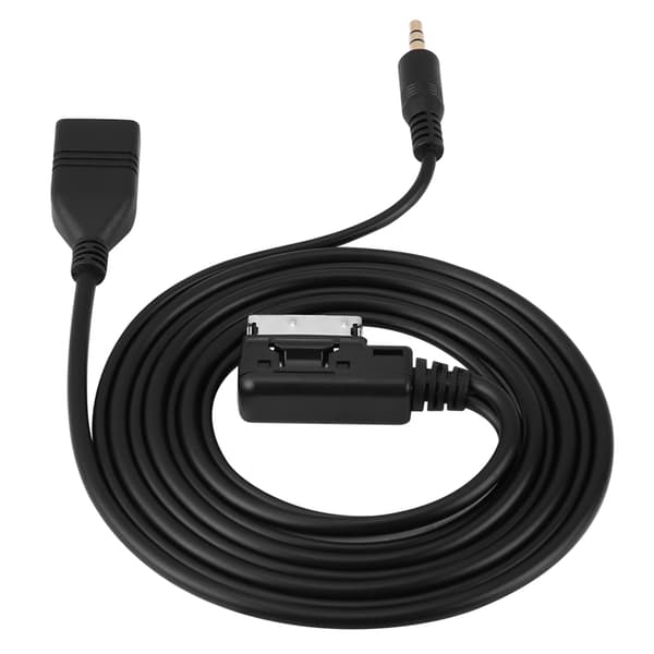Bil Ljud AUX USB Adapter Kabel för Mercedes Benz C63 E200l CLS E S ML Klass