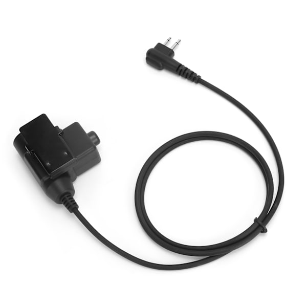 U94 2-Pin PTT Headset Adapter Bærbar WalkieTalkie Adapter til Motorola GP88 GP300 GP3688 DEP450