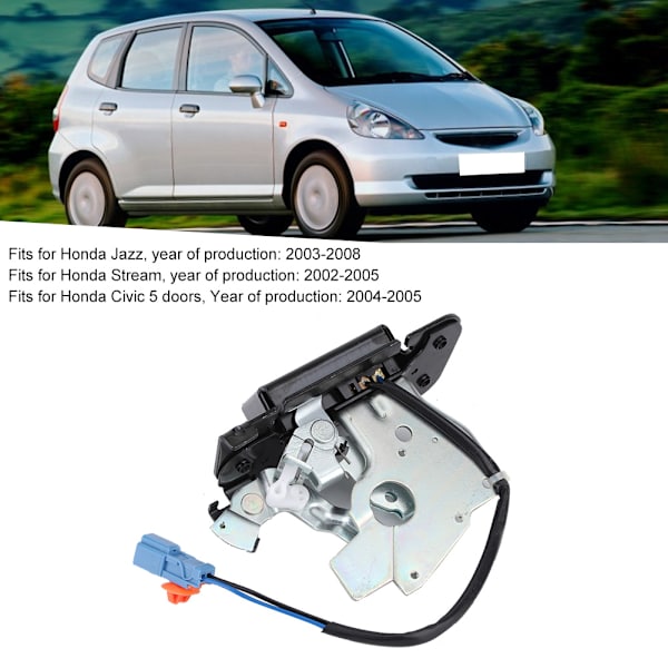 Bagklapslås aktuator 74801-SAA E21 Passer til Honda Jazz Stream Civic