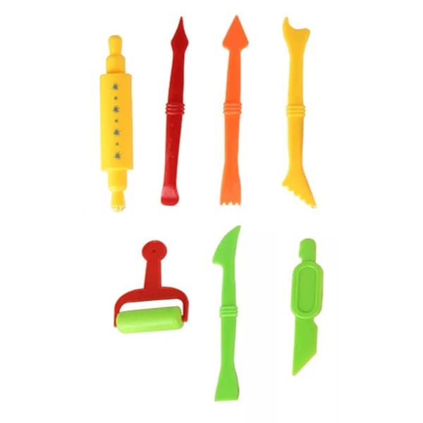 26 st DIY Kristalllera Plasticine Form Modellera Kit Kristalllera Plast Leklera Verktygsset för Barn Present