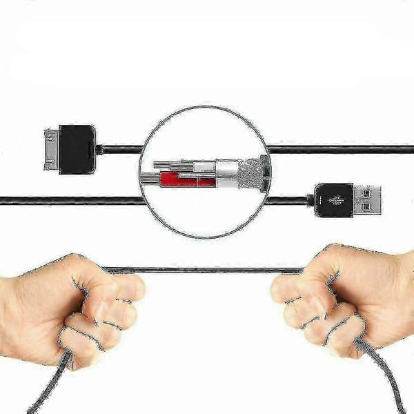 Til Microsoft Zune 8 16 30 32 64 80 120 Gb USB-data synkroniseringsopladerkabel