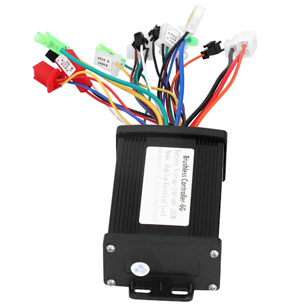 350W 6-rör Sinusform Tyst Elektrisk Cykel Full Intelligent Borstlös Motorstyrenhet 24V-48V