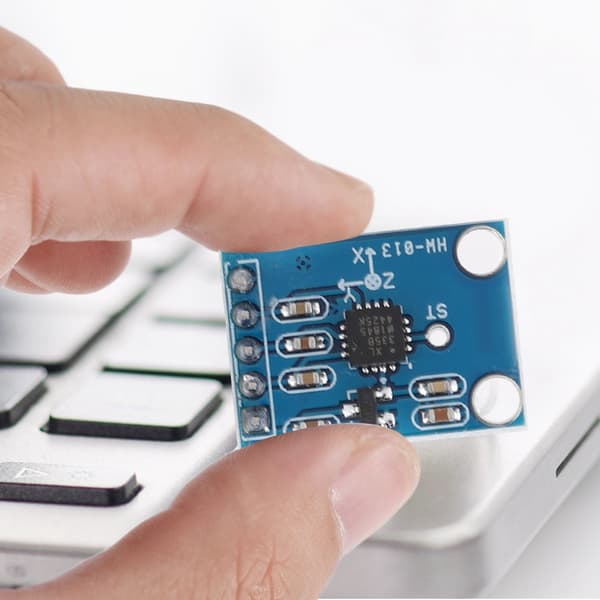 ADXL335 3-akset analog udgangsaccelerometermodul vinkeltransducer til Arduino (svejset)