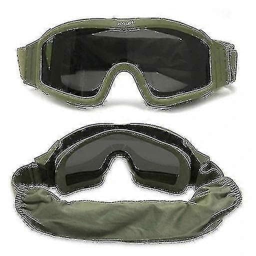 3-in-1 taktiset ampumalasit Green