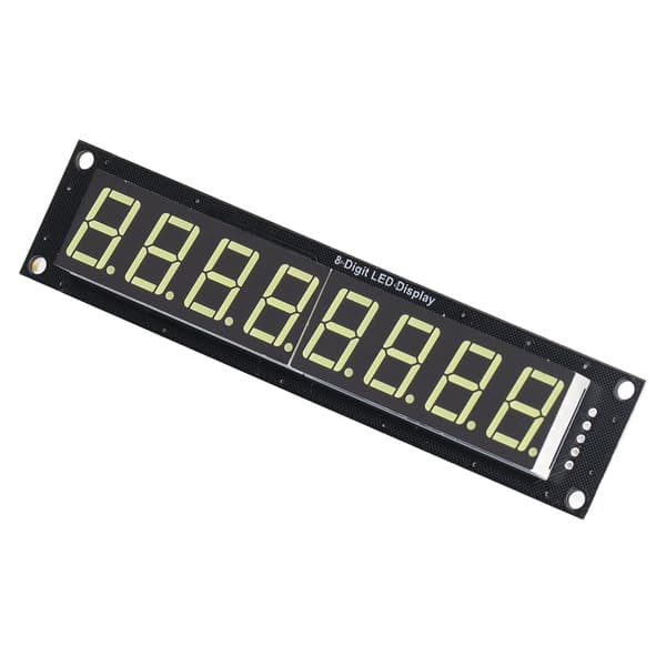 8-cifret rør LED-segmentdisplay 74HC595 Driver Digital Optoelektronisk Modul Hvid 0,56in