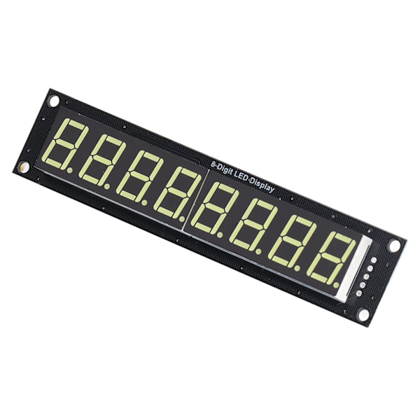 8-siffrig Rör LED Segmentdisplay 74HC595 Drivrutin Digital Optoelektronisk Modul Vit 0.56in