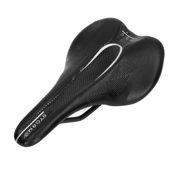 Maastopyörän satula mikrokuitu nahka Ultralight pehmeä maastopyörä istuinpehmuste maantiepyörä Musta