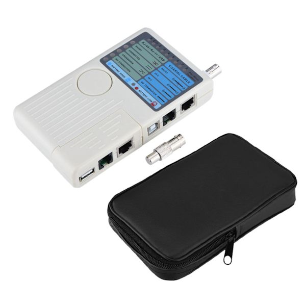 RJ45 / RJ11 / USB / BNC Netværkstester LAN Kabel Tracker Detektor