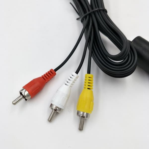 2 stk. AV-kabel / Kompositkabel til PS3 & PS2