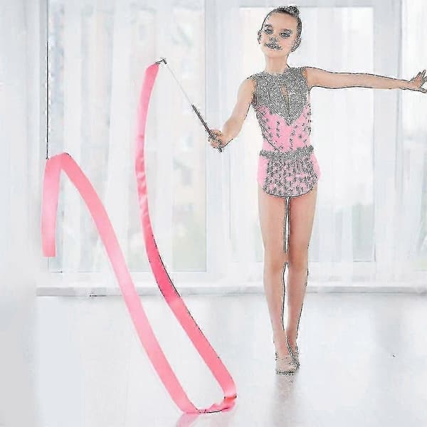 Sæt med kunstneriske rytmiske gymnastikbånd - 5 stykker 2-meter danse-tryllestave