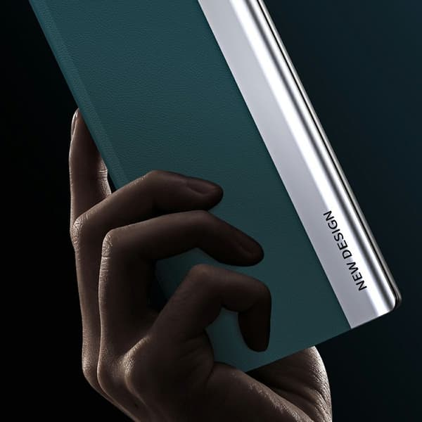 【03】Mobilcover til Samsung Galaxy S26 Ultra Anti-Drop Ægte Læder - Rosa