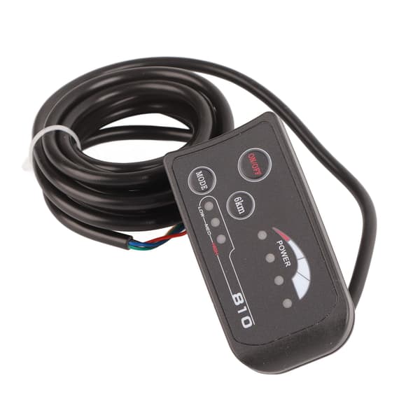 810 LED Display Elektrisk Cykel Kontrolpanel med 5-leder Kabel