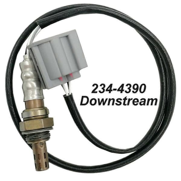 【03】2 stk. O2 iltsensor til Mazda 5 2.3L 2006-2007 Mazda 3 2.0L 2.3L 2004 2005 Opstrøms Nedstrøms 4 ledninger Lambda Bildeler