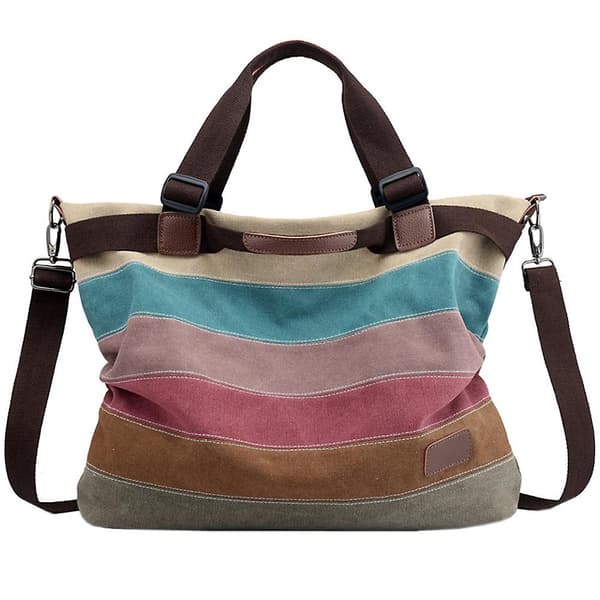 【03】Canvas Messenger Hobos Skuldertaske