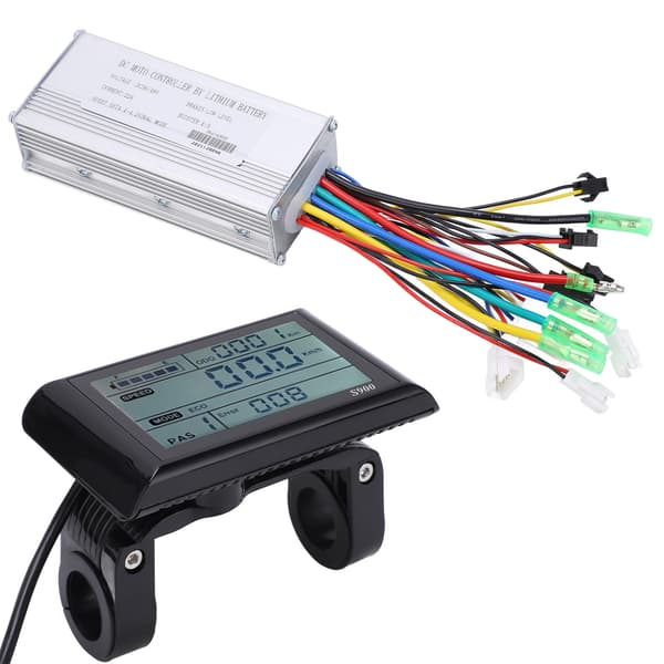 36/48V 500/750W Elektrisk Cykel Scooter Børsteløs Controller Kit med 9 Mosfet LCDS900 Meter