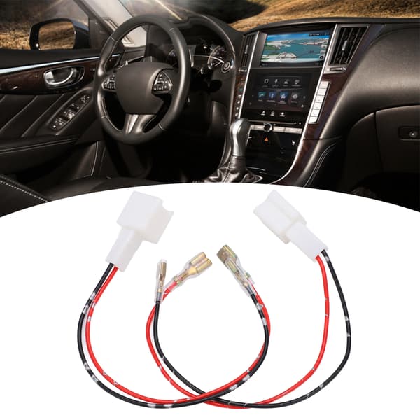 Bil Audio Højttaler Ledningsnet til Nissan - 2 stk, 10W, 12V, ABS Stik Kabel Udskiftning