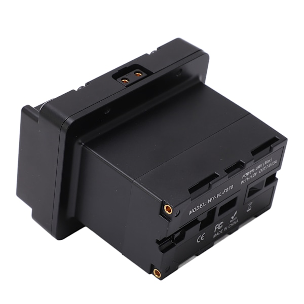 V Mount-batteri till NPF NP‑F970 F960 Batteriomvandlare Adapterplatta Strömförsörjning Splitteradapter