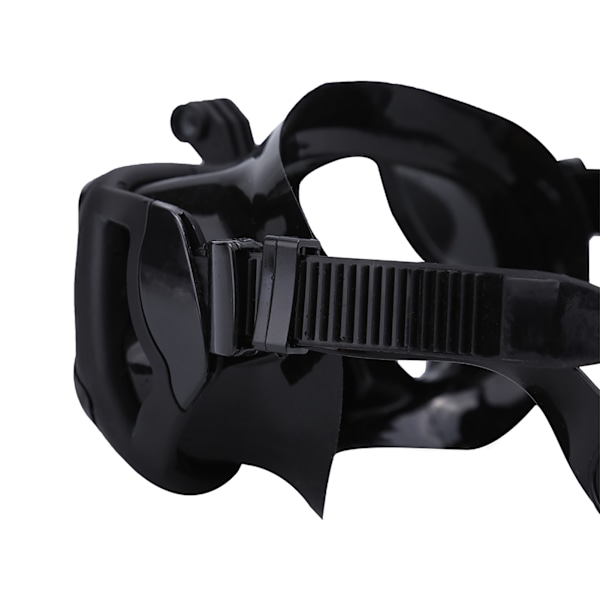 4 Färger Härdat Glas Lins Flexibelt Silikon Dykmask För Vuxen