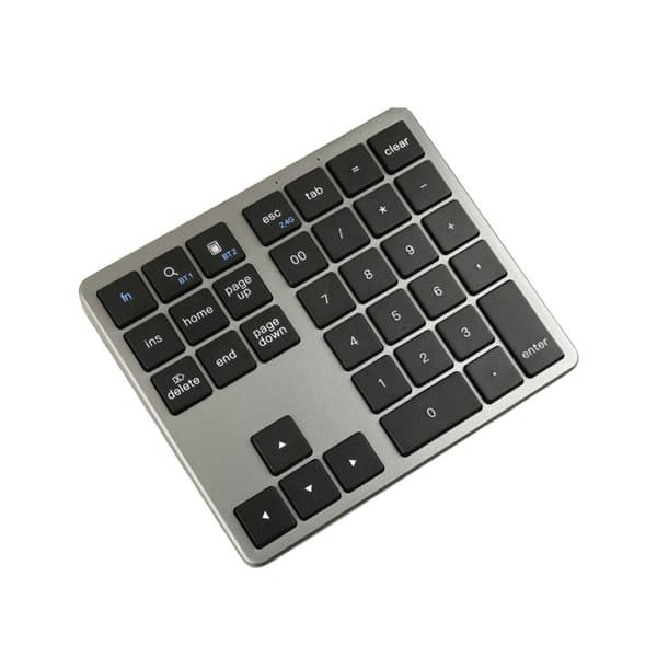 Litet numeriskt tangentbord - Bluetooth digitalt tangentbord | Tyst snabbinmatningstillbehör för bärbara datorer