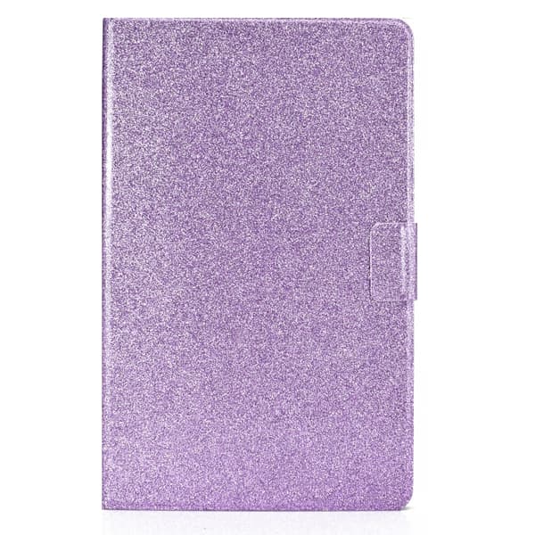 【03】Samsung Galaxy Tab A9 Glitter Läderfodral Lila