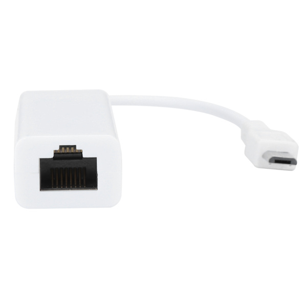 Netværkskort Adapter Micro USB til RJ45 Ethernet Port til Raspberry Pi Zero 1.3/W Motherboard