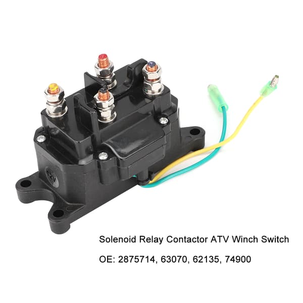 Solenoid Relæ Kontaktor ATV Spil Kontakt Passer til Warn 63070 62135