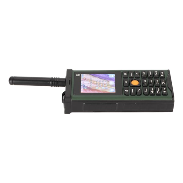 SG8800 Robust Telefon för Äldre 4 SIM-kort 4 Standby Senior Mobiltelefon Stor Knapp Tydligt Ljud 10000mAh Stöd Bluetooth Kamera Ficklampa Grön