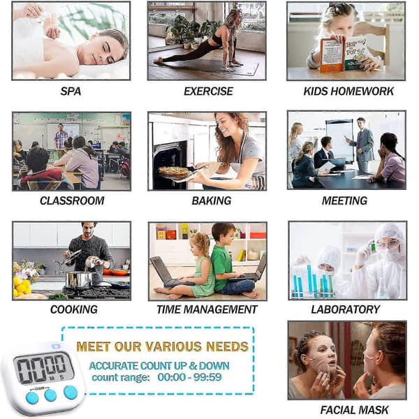 Lärartimer i klassrummet för barn (2 delar vit + blå)