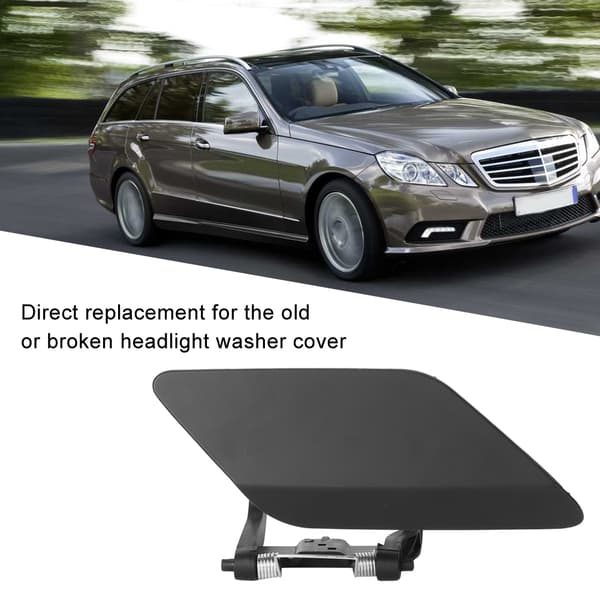 Strålkastarspolare Munstycks Lock 2128600108 2128600208 Passar Mercedes E Class W212 E200 E260 E250 E300 08-13 (Höger)