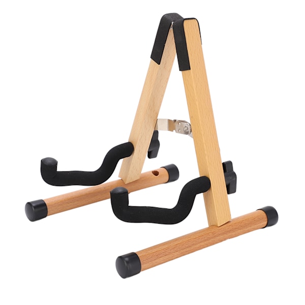 Træ Violin Stand Træ Display Holder Foldbar Aftagelig til Ukulele Mini Guitar Mandolin