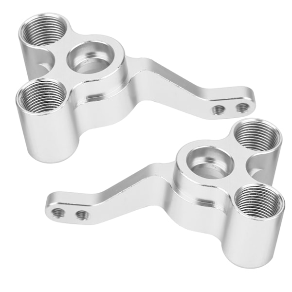 2 stk. bagakselssæde i aluminiumslegering 122012(02166) Passer til HSP 1/10 RC Bil 94122 94188 Sølv