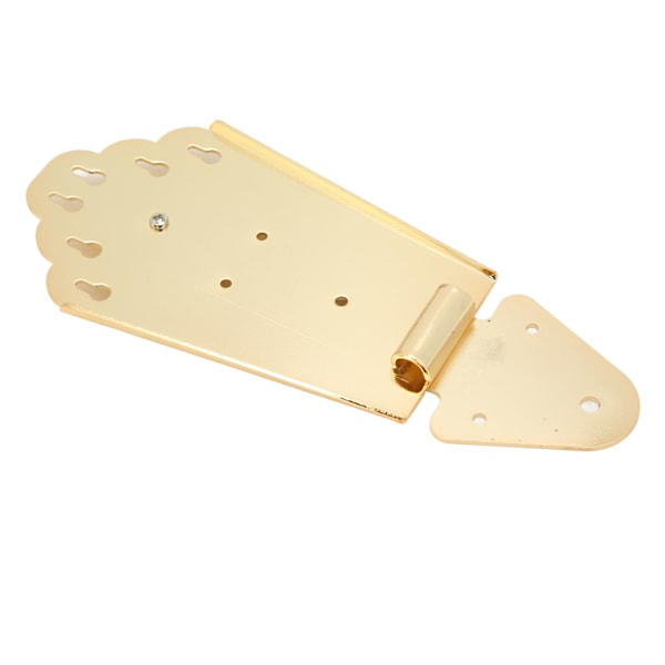 Jazzgitarrstall Metall Fläktform Jazzgitarrstall Ersättning för Semi Hollow Elgitarr Tillbehör Guld