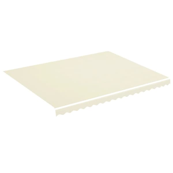 【03】vidaXL Markiisikangas kermanvärinen 4,5x3,5 m kermanvärinen Creme 5280