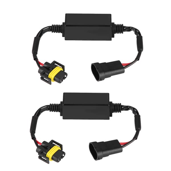 Decoder för H8/H9/H11 C12 LED Strålkastare Dimljus Anti-Flimmer Felavbrytare