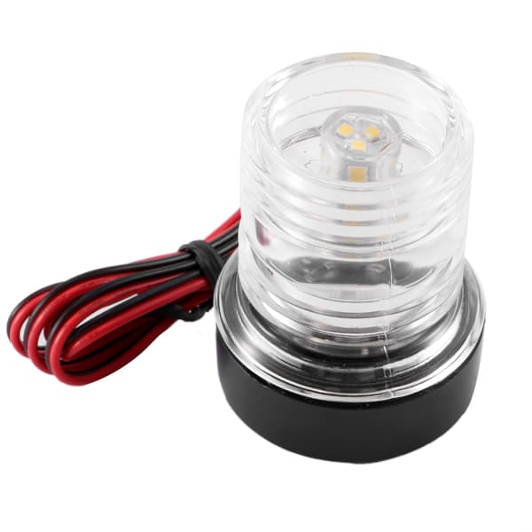 Signallampe 360° LED Vandtæt Båd Navigation Ankerlys 12V Hvid