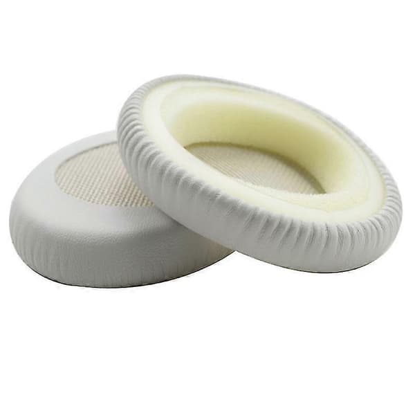udskiftningsørekopper kompatible med sennheiser hd2.30i hd2.30g hd2.20s hd2.10 White