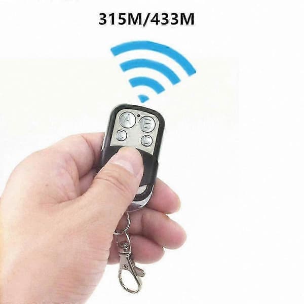 4CH-nøglekort til 433/315 MHz fjernbetjeningssystem 433hz
