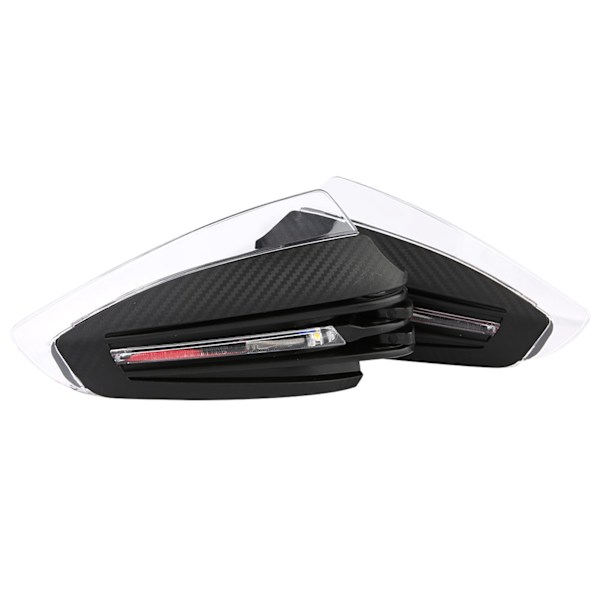 2st 7/8\" Universal Motorcykel Handskydd LED Blinkers DRL Indikator Skydd
