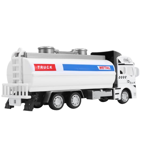 1:48 Vandingsvogn Lastbil Tankvogn Sprinkler Model Træk Tilbage Børns Køretøj Legetøjsmodel (Blå)